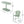 3 Piece Elegant Outdoor Bistro Set With 2 Chairs And Oval Table