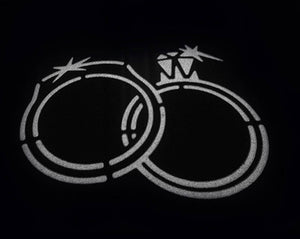 Chauvet DJ EZGobo Battery Powered LED Wedding Logo Projector with IRC-6 Remote