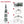 HOMCOM 9' Tall Unlit Snow-Flocked Slim Artificial Christmas Tree