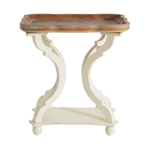 End Table Natural White