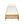 Teak Finish Acacia Wood Daybed with Cream Cushion