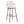 Chaya Indoor Upholstered Bar Stool with Metal Frame