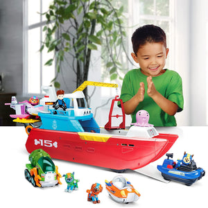 Nickelodeon Paw Patrol Sea Patroller Transforming Vehicle with Lights & Sounds