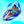 SwimWays Spring Float Pool Lounge Chair Recliner, Sun Canopy & Cup Holder, Blue