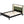 Queen Size Bed Frame with Plush Green Upholstered Headboard