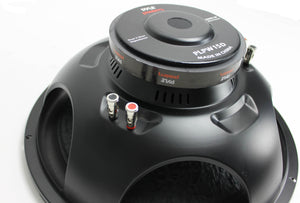 Pyle PLPW15D 15" 2000W 4-Ohm Car Subwoofer Pair & QBASS15 Dual Ported Enclosure