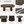 Walnut-Colored Wooden Dining Table