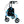 Lumex 609201B 3 Wheel Cruiser Lightweight Height Adjustable Rollator, Bondi Blue