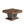 Square Coffee Table With Crisscross Base - Brown / Black