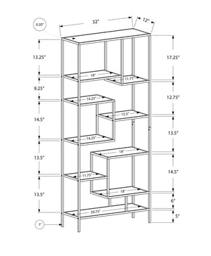 Bookshelf, Bookcase, Etagere For Office - Contemporary & Modern