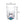 Rainbow Diamond Acrylic Glasses Drinking (Set of 4) Hi Ball 17Oz, Bpa Free Plastic Cocktail Glasses - Clear