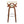 Gardenia - Mid Century Modern Fixed Height Barstool With Swivel With Round Footrest (Set of 2)