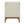 Upholstered Accent Chair - Beige / Walnut