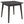 Bivens - 3 Piece Rectangular Coffee Table Set - Black