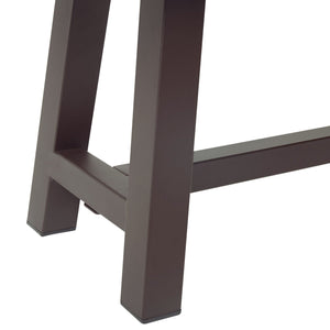 Tranquilizer Outdoor Acacia Wood Bench With Slat Panel Design