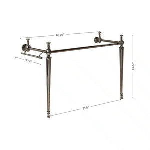 VICI 48" Freestanding Bathroom Vanity Iron Leg
