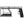L-Shaped Twin Over Full Bunk Bed With Twin Loft, Built In Desk And Slide - Black
