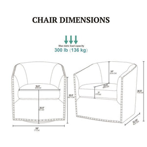 Luxurious Chair With 360 Degree Rotation