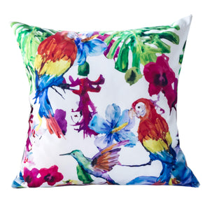 Tropical Parrot Outdoor & Indoor Pillow Set of 2