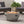 27' Bowl Shaped MGO 40,000 BTU Propane Fire Pit, Light Grey (Tank Cover not Included)