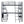 Loft Bed With 4 Layers Of Shelves And L-Shaped Desk, Stylish Metal Frame Bed With A Set Of Sockets, USB Ports And And Wireless Charging