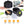 9Pcs Camping Cooking Ware Set Camping Stove Cookware Kit Aluminum Pot Pans Set for Hiking Picnic Outdoor