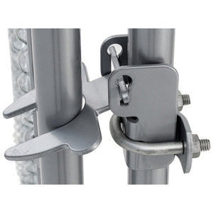 Lucky Dog 10 x 5 x 6" Heavy Duty Outdoor Chain Link Dog House Kennel (2 Pack)