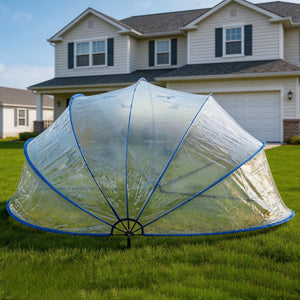 18ft Ground-Mounted Retractable Pool Cover