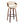 Symphony - Mid Century Modern Fixed Height Barstool With Swivel And Round Footrest (Set of 2)
