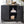Modern Black Wood Storage Cabinet with Decorative Door