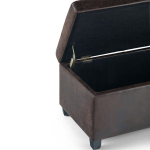 Avalon - Contemporary Storage Ottoman Bench