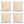 4 Pack Outdoor Pillow Covers - 18x18 Inch