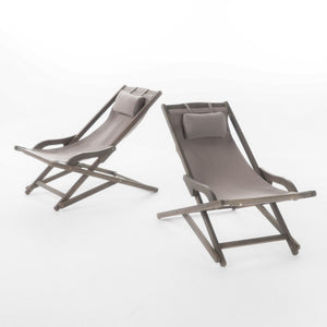 Arcadia Outdoor Sling Chair With Pillow