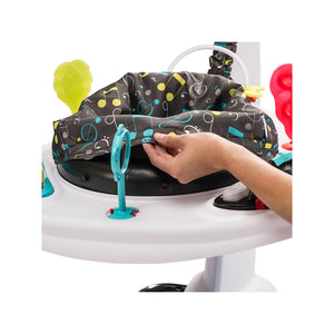 Evenflo ExerSaucer Jump and Learn Jam Session Activity Station Jumper for Babies