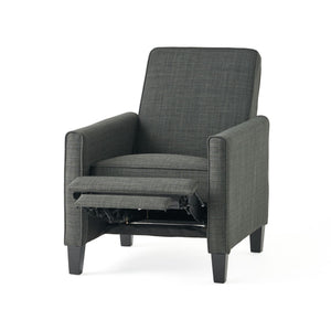Upholstered Push Back Recliner Chair For Living Room