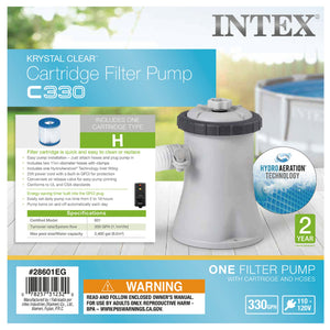 Intex Easy Set 6' x 20" Inflatable Outdoor Swimming Pool w/ 330 GPH Filter Pump - TRAPSKI