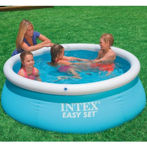 Intex Easy Set 6' x 20" Inflatable Outdoor Swimming Pool w/ 330 GPH Filter Pump - TRAPSKI
