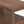 Warm Shaker - Narrow Side Table - Distressed Charcoal Brown