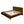 Walnut King Size Platform Bed Frame