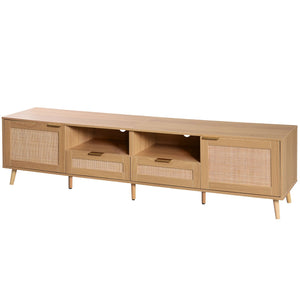 TV Stand Media Console With Cable Management