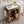 Mid-century Modern Style Movable Side Cabinet