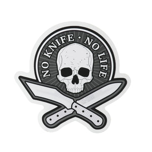 M-Tac Bumper Sticker No Knife No Life