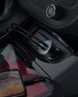 Anker <b>PowerDrive III</b> Duo USB-C Car Charger - TRAPSKI