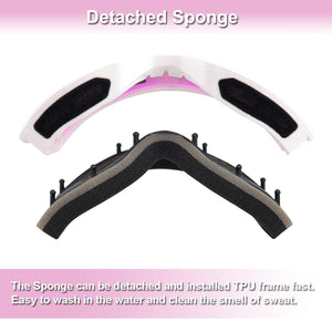 EXP VISION Ski/Snowboard Goggles for Men Women, OTG Snow Goggles Anti Fog UV Protection