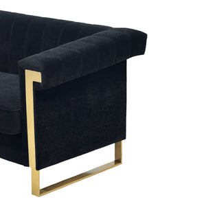 FX-P81B-BK Chesterfield Sofa