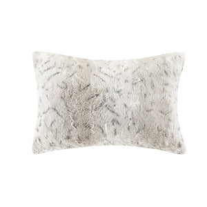 King 4PC Faux Fur Comforter Set