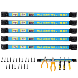 5-Pack 16-Inch Heavy Duty Magnetic Tool Holder Set