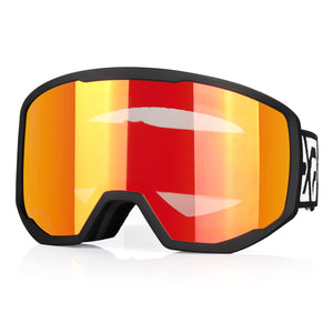 EXP VISION Ski/Snowboard Goggles for Men Women, OTG Snow Goggles Anti Fog UV Protection