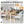 TOPMAX Modern Compact 63-inch 5-Piece Extendable Dining Table Set