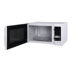 Magic Chef MCM1611W 1100 Watt 1.6 Cubic Feet Digital Countertop Microwave, White
